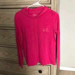 Women's vineyard vine hooded long sleeve